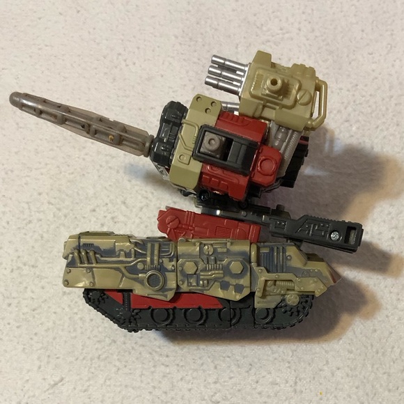 Vintage Transformers Armada Demolishor Decepticon Military Vehicle 2002 - Picture 8 of 11